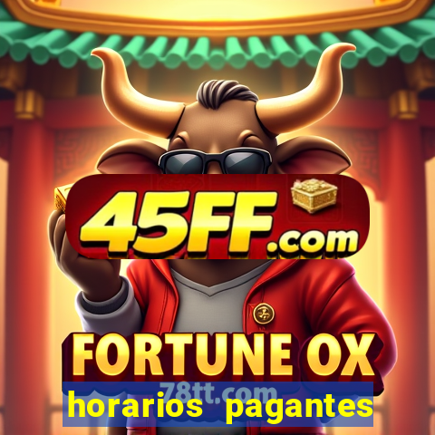 horarios pagantes fortune tiger bet7k